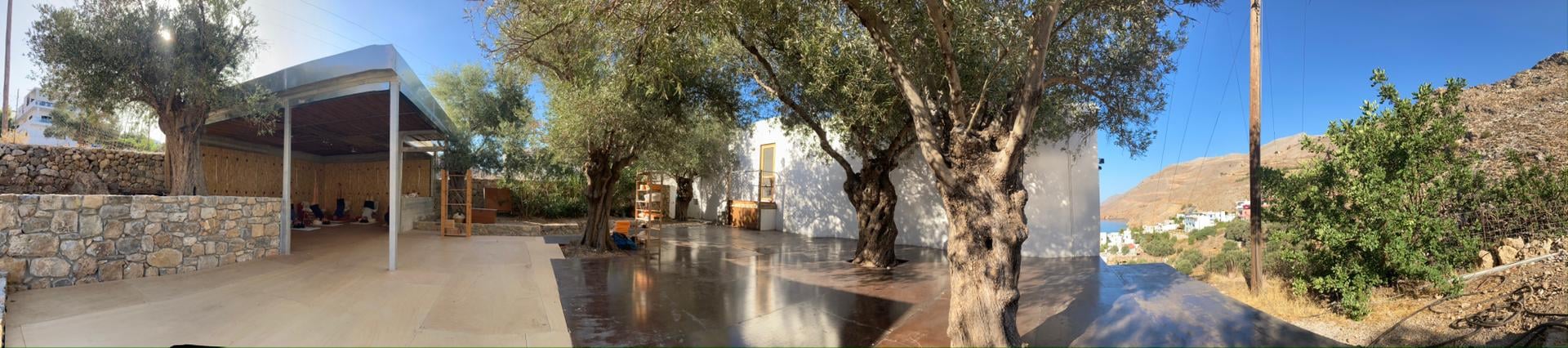 Iyengar-yogavakantie op Kreta, Griekenland, met Victoria Bridges