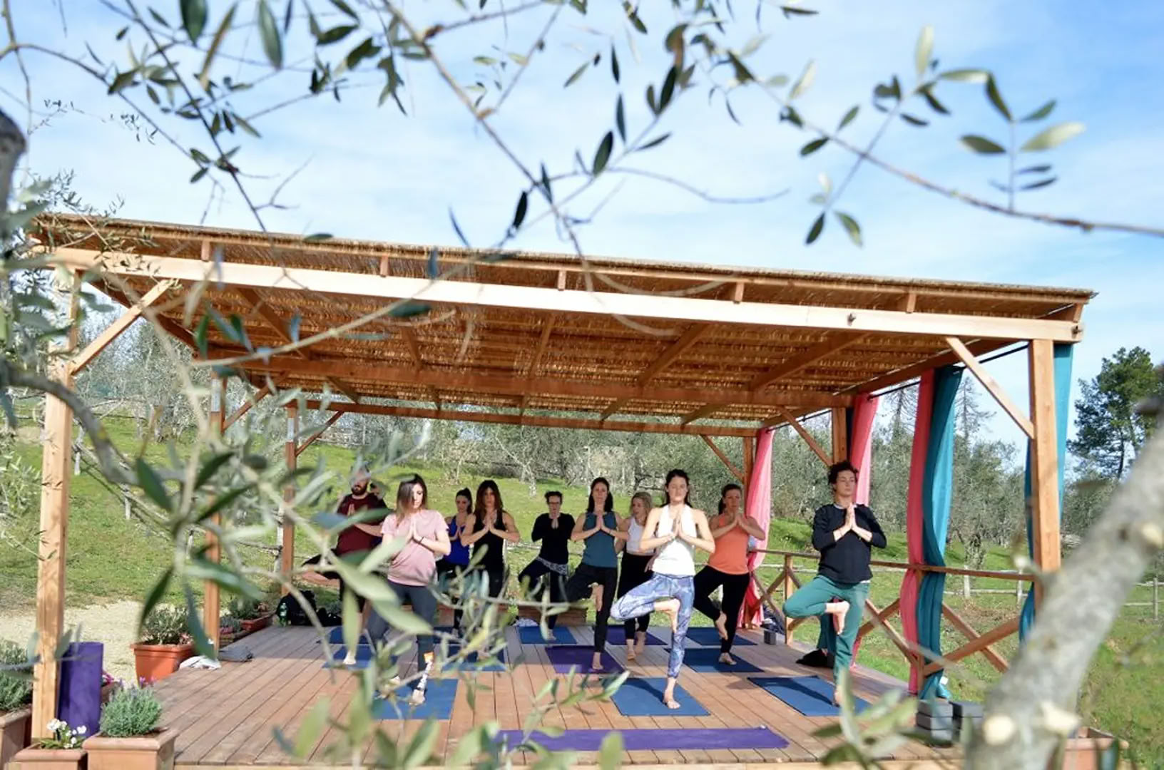 5-daagse beginners-yoga- en cultuurweekretreat in Toscane, Italië