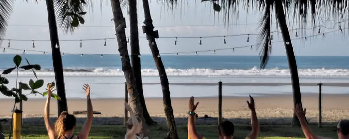 Strandfront yogaretreat in Bejuco, Esterillos Este, Costa Rica
