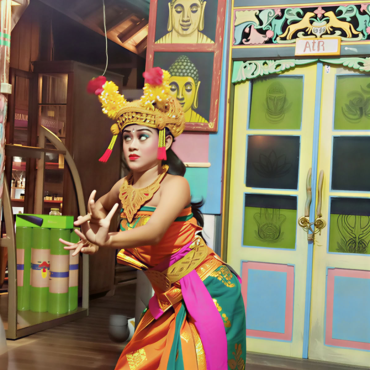 Betoverende Balinese dansvoorstelling