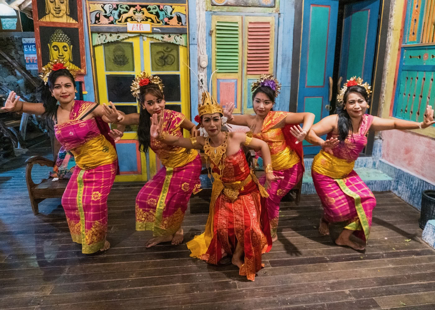 Betoverende Balinese dansvoorstelling