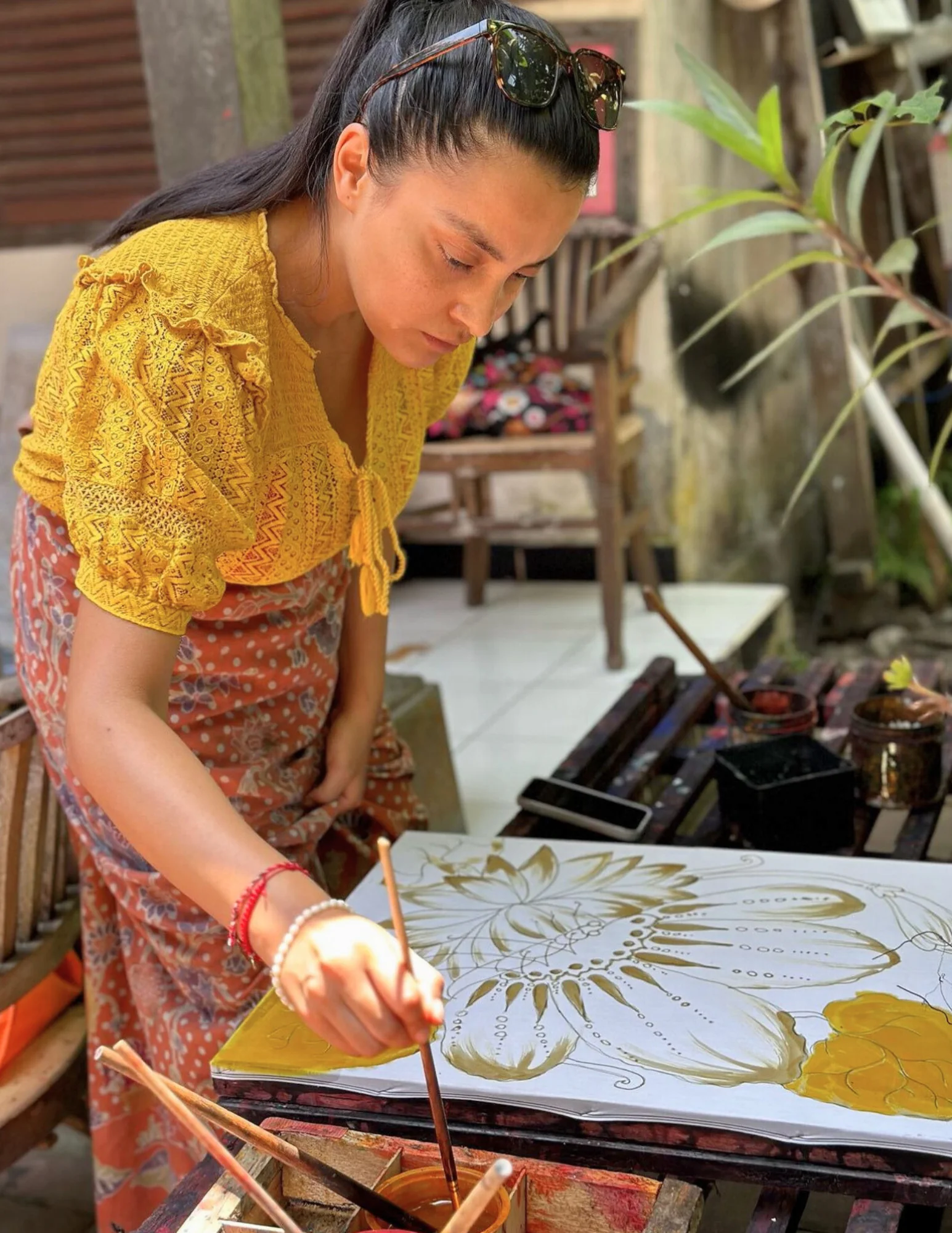 Batikschilderles