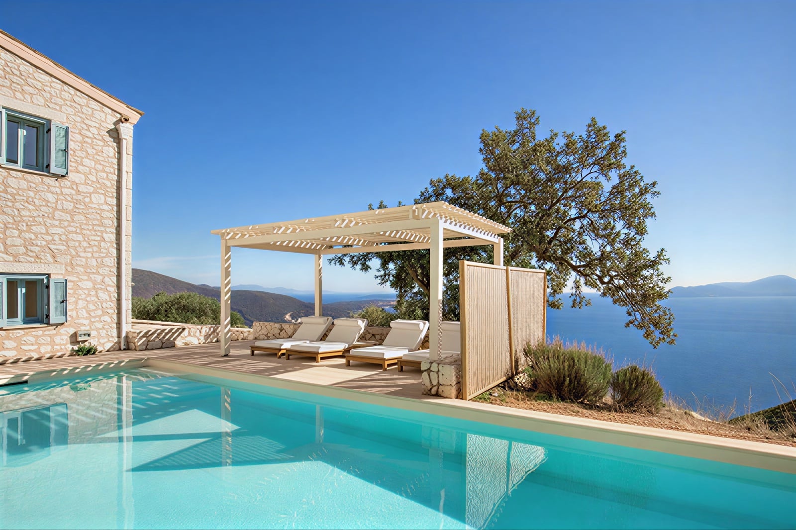 Yoga-retraite op Lefkada