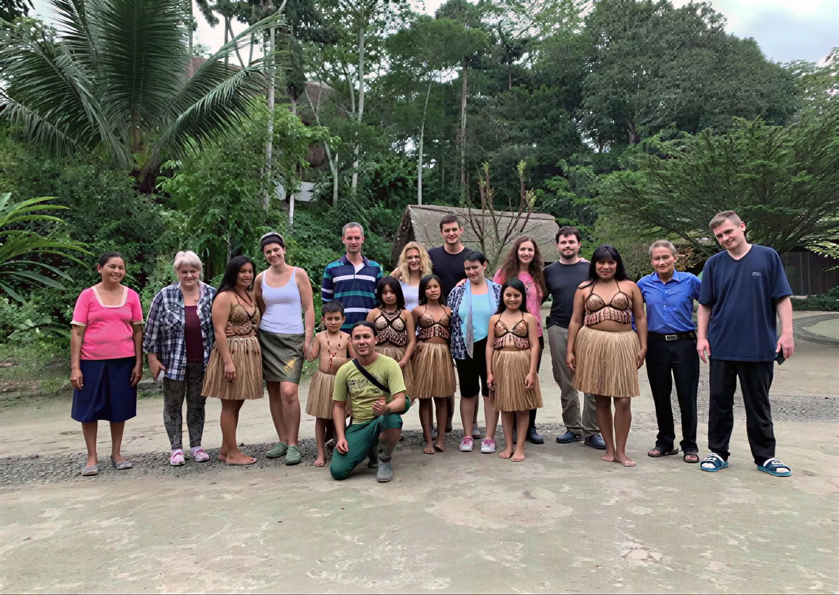 Ayahuasca-ceremonie in Ecuador