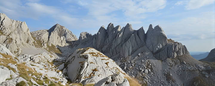 Wandeltocht Hum Orahovski en Grlo Sokolovo