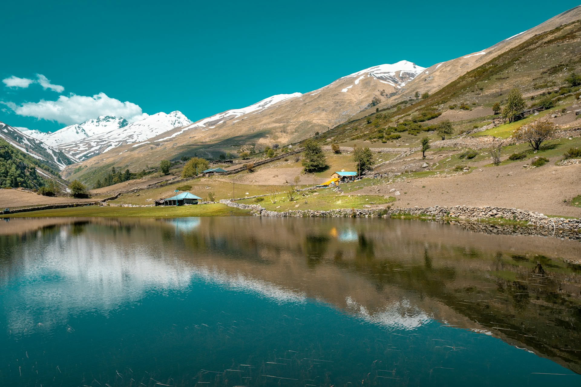 Van boomgaarden naar alpenvalleien: Thanedar & Sangla Himalaya-reis