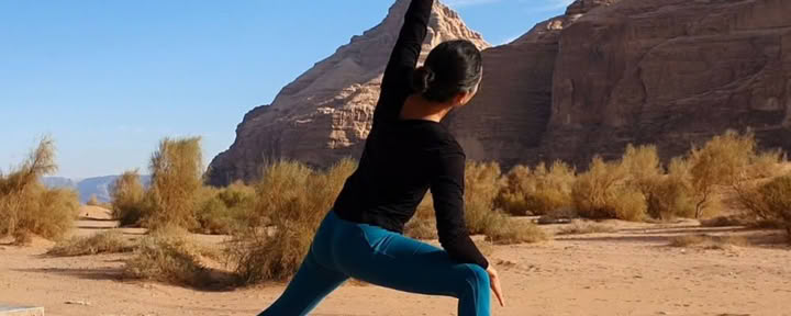 Yogareis Wadi Rum Petra & Aqaba-strand