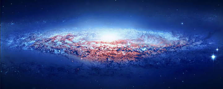 Het universum ontvouwt zich