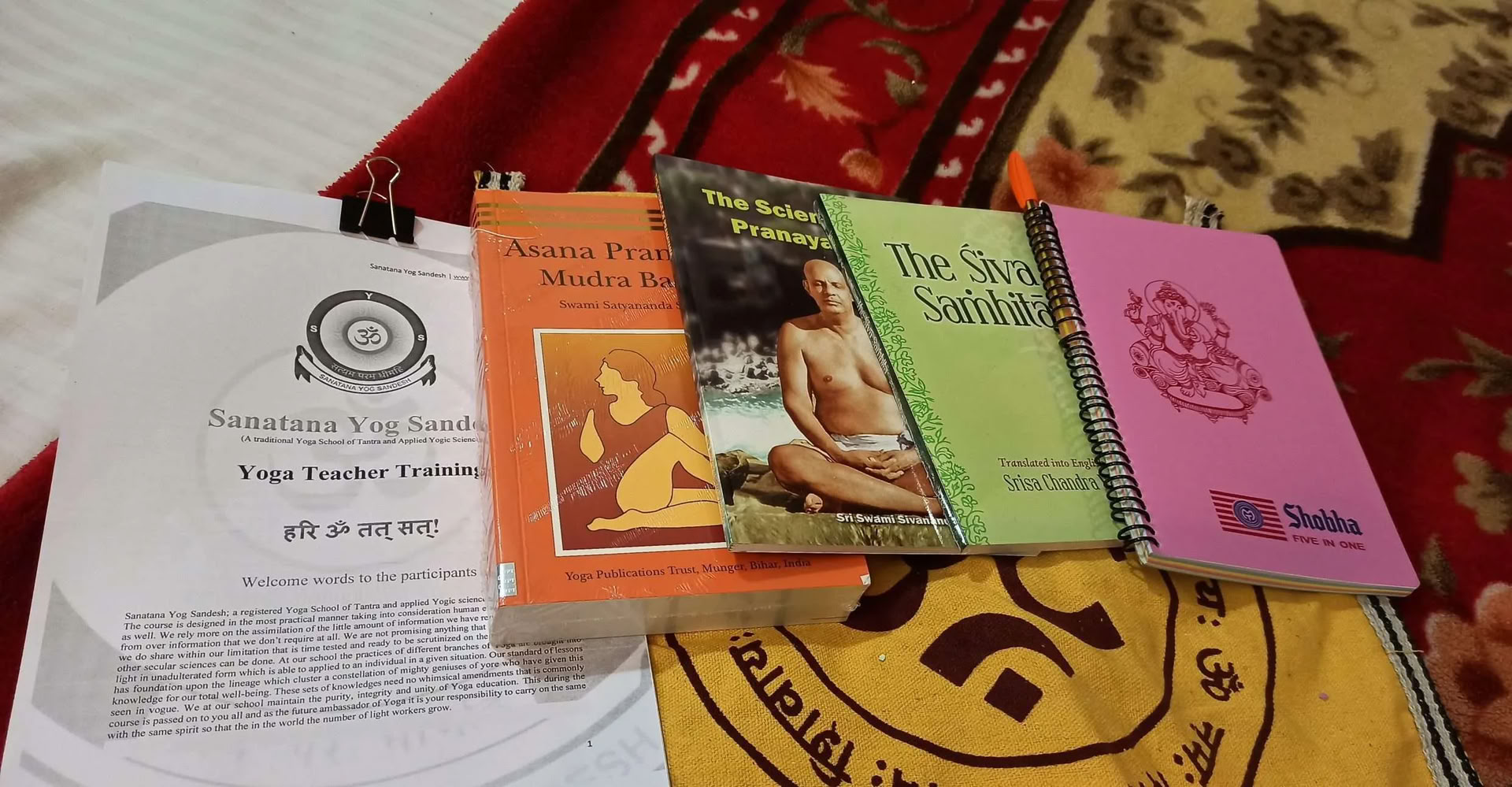 Yoga-therapie trainingsretraite in Rishikesh, India