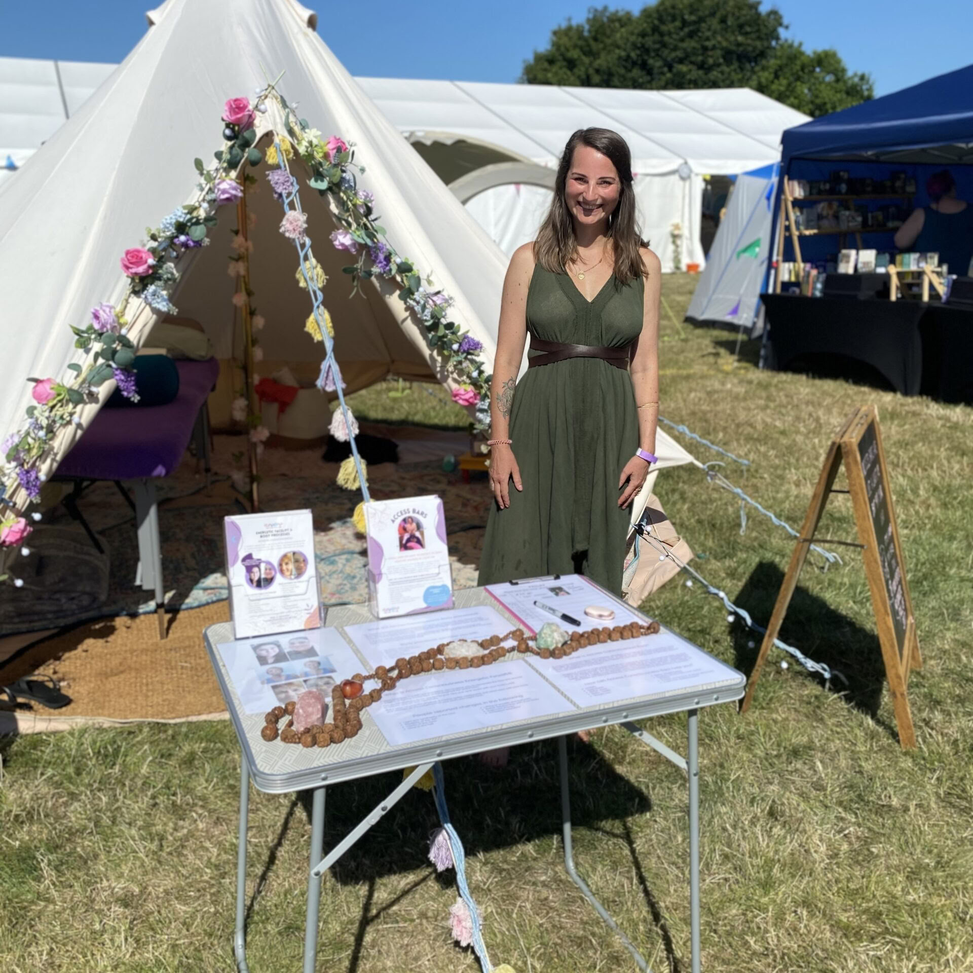 Access Consciousness-therapieën op Medicine Festival