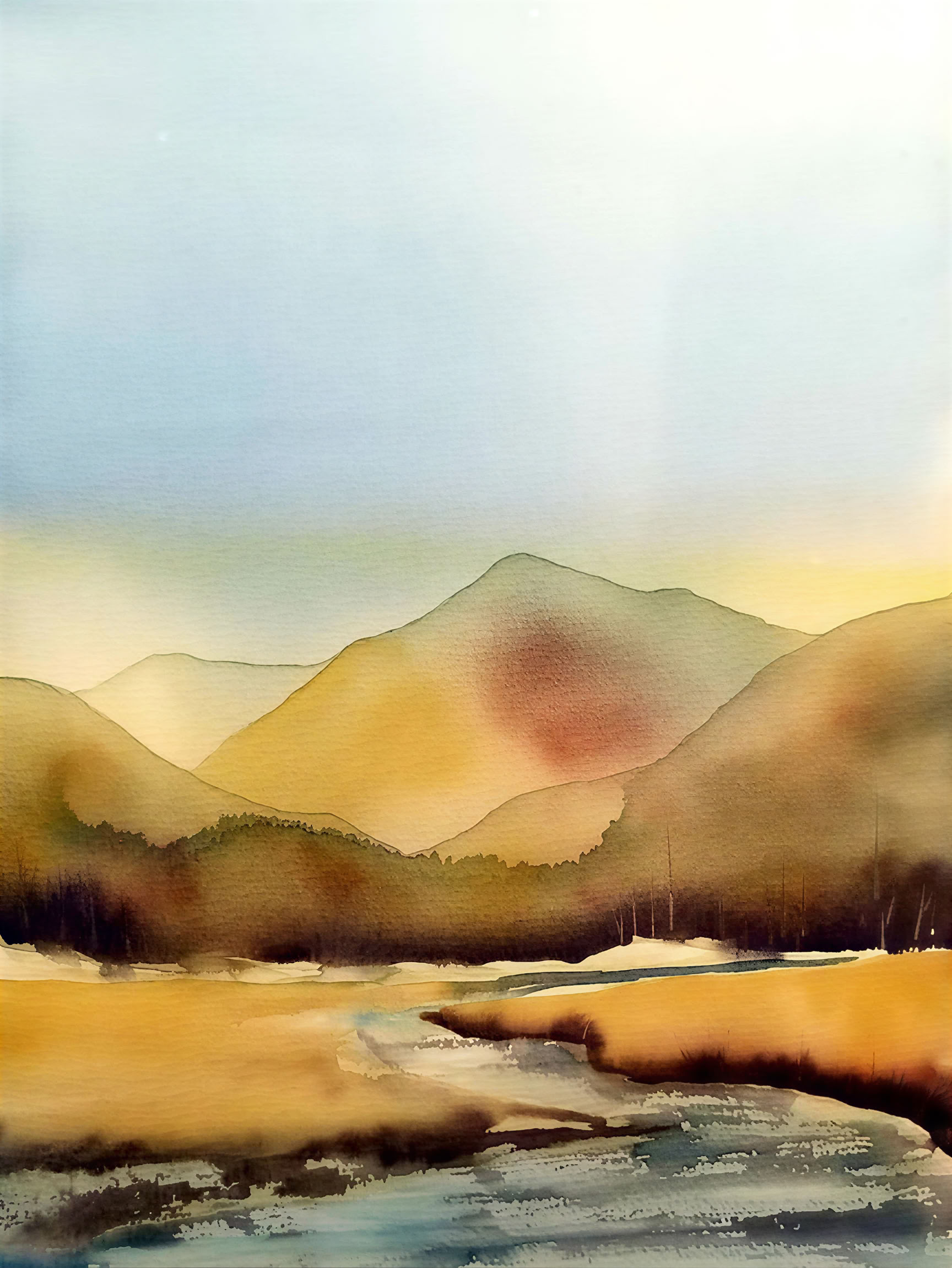 Aquarelwonderen: Water en Reflecties — Camp Ocean Pines
