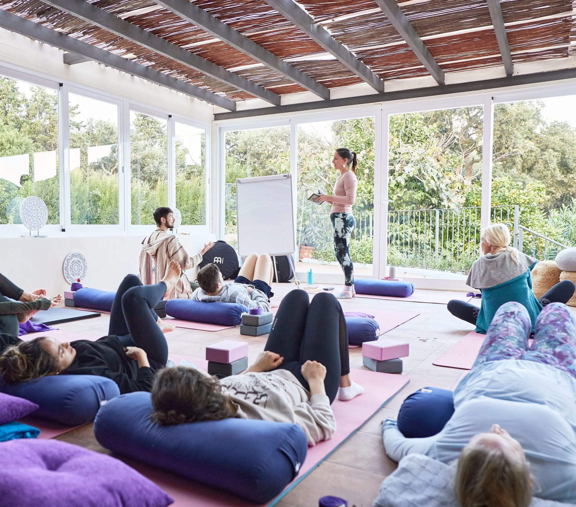 Lente kunst- en yoga-retraite