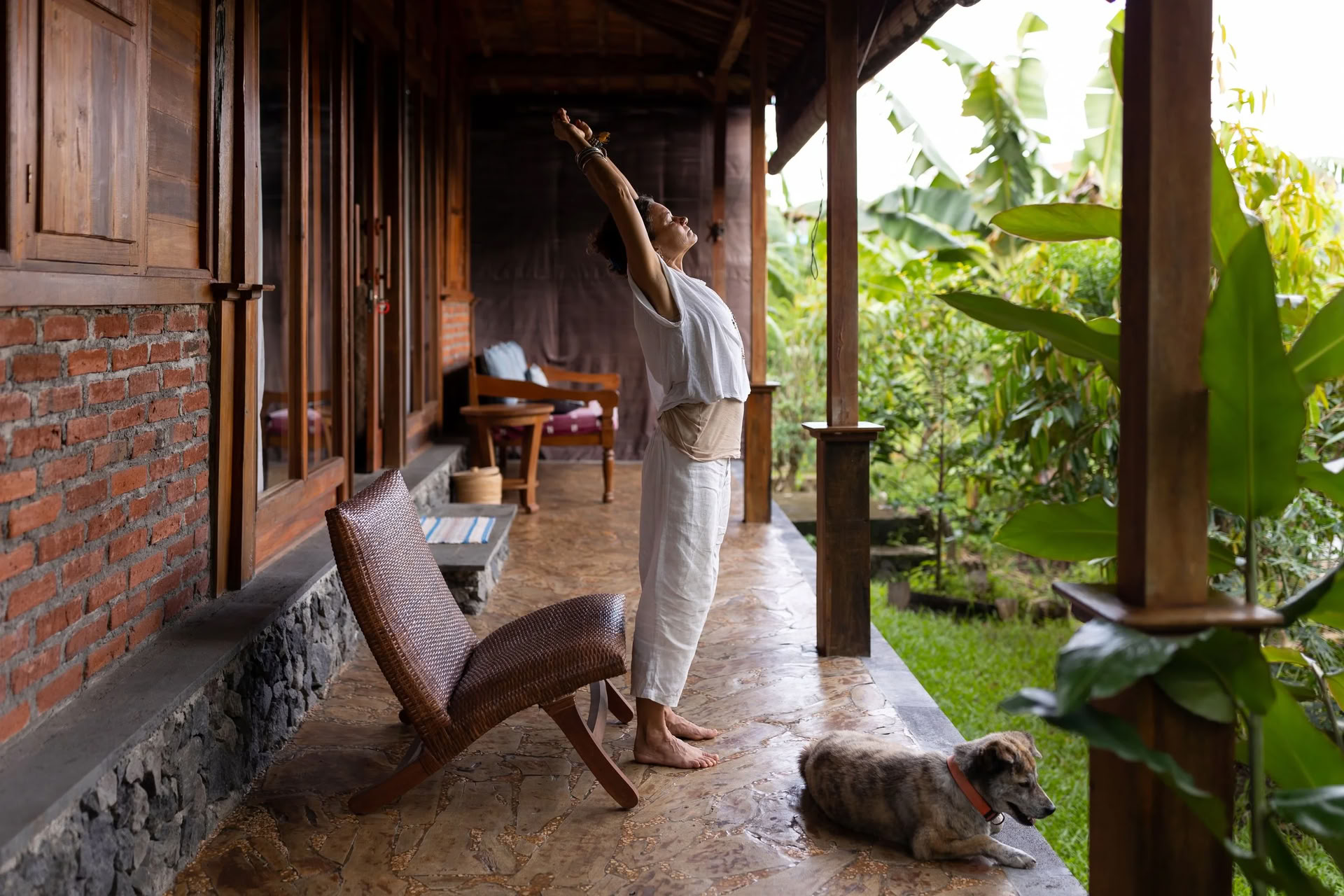 Ashtanga-yogaretreat in Bali