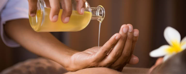 Thaise & olie rugmassage