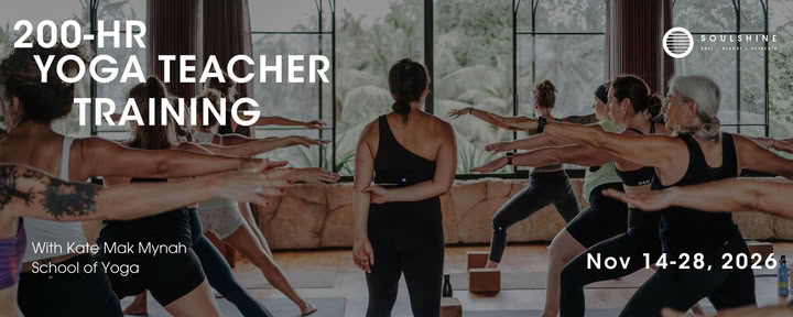 200-ur Soulshine Signature Yoga-lerarenopleiding | Bali, Indonesië