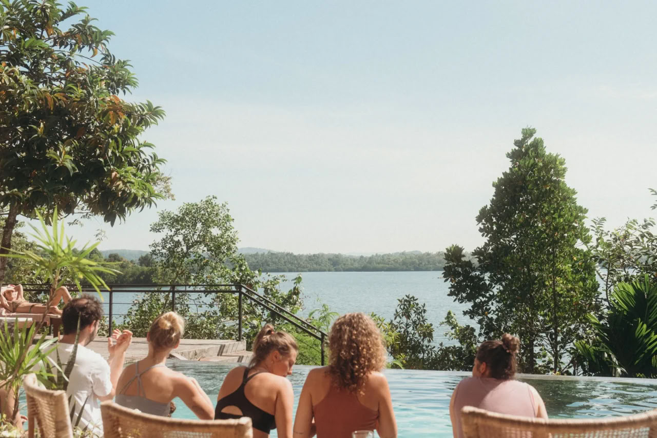 Synergie Vinyasa Yogaretreat bij Lanka Yoga