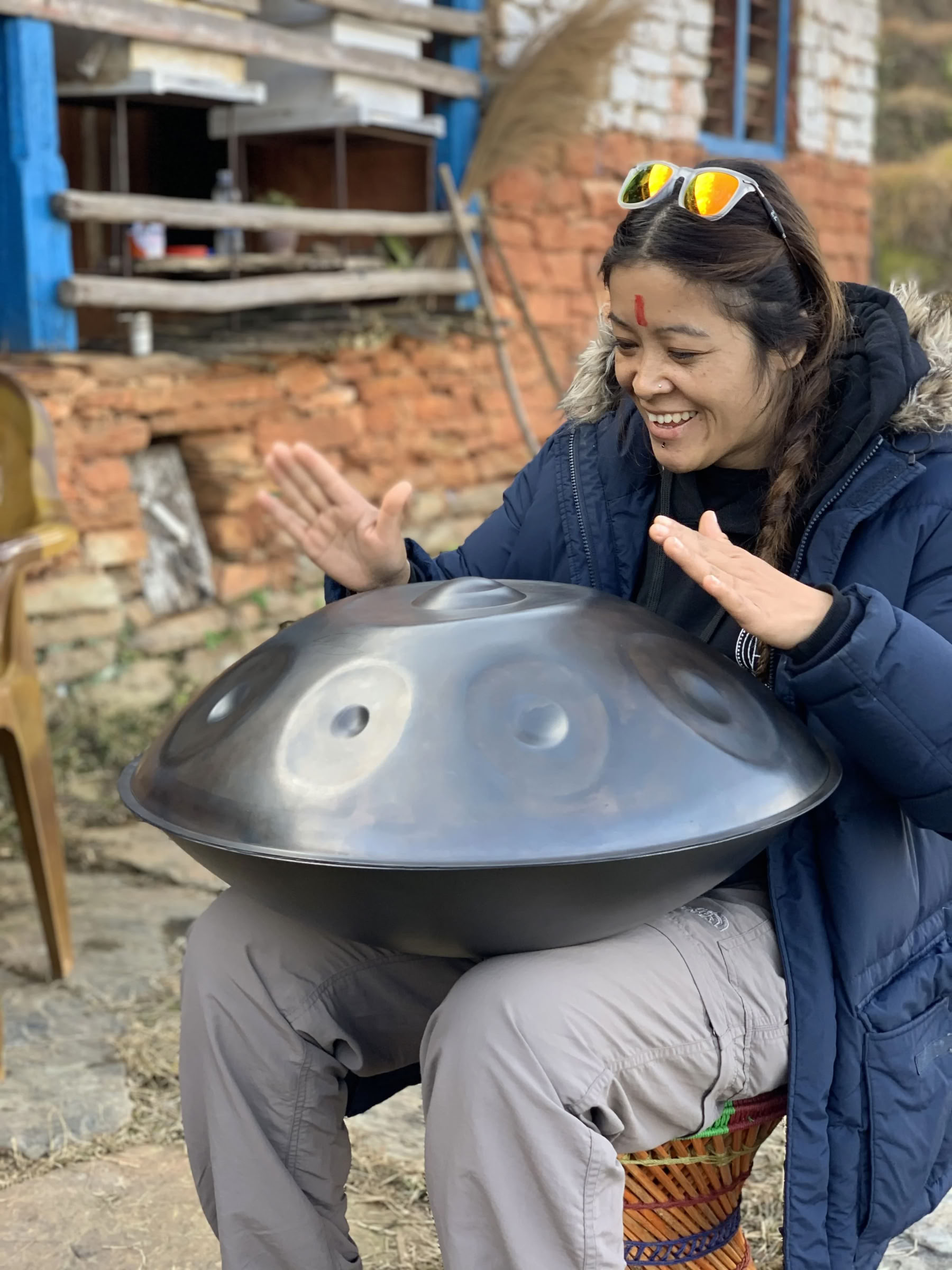 Retraite voor het leren van handpan