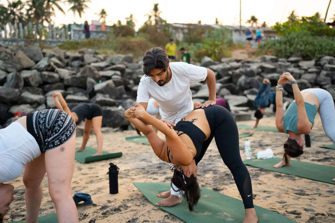 100 uur yogadocentenopleiding in Varkala, Kerala