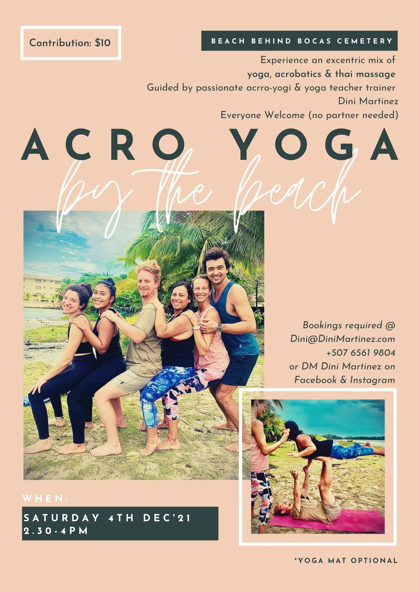 Acroyoga in Bocas