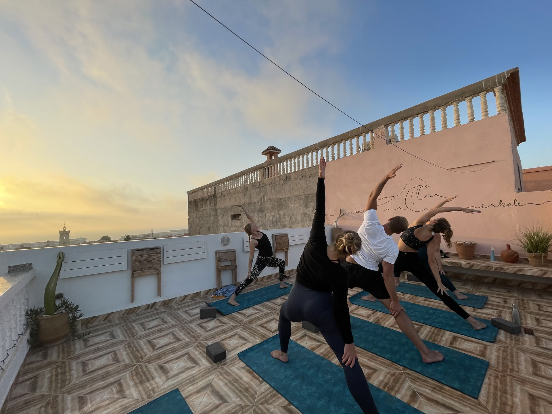 Yoga- en surfretreat