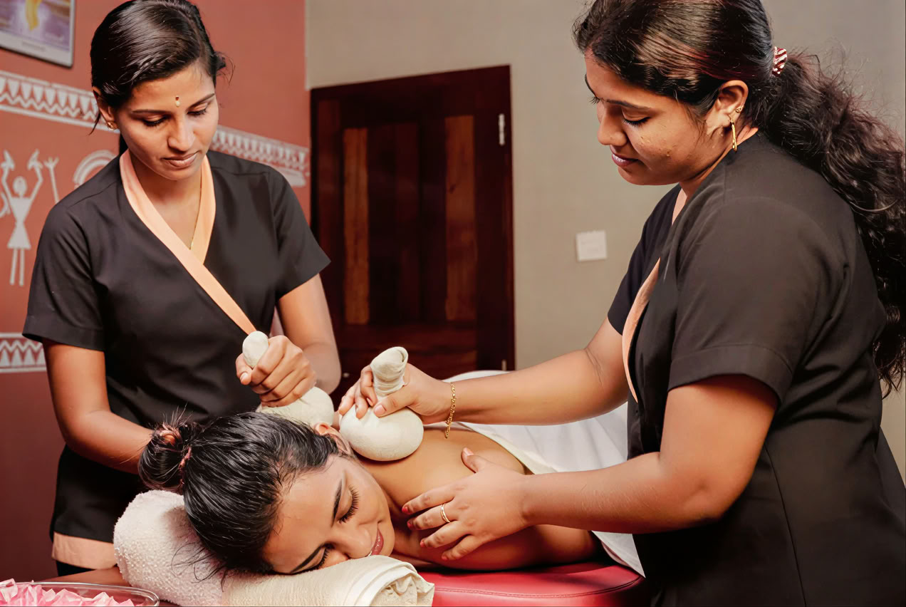 6 nachten / 7-daagse holistische Ayurvedische wellnessretreat voor vrouwen in Kerala door Dhathri Ayurveda