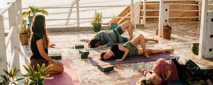 Surf- en yogaretreat
