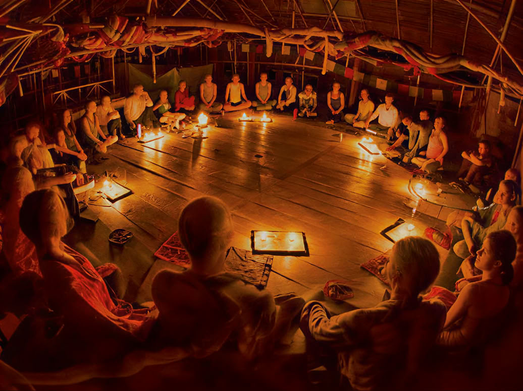 Ayahuasca-ceremonie