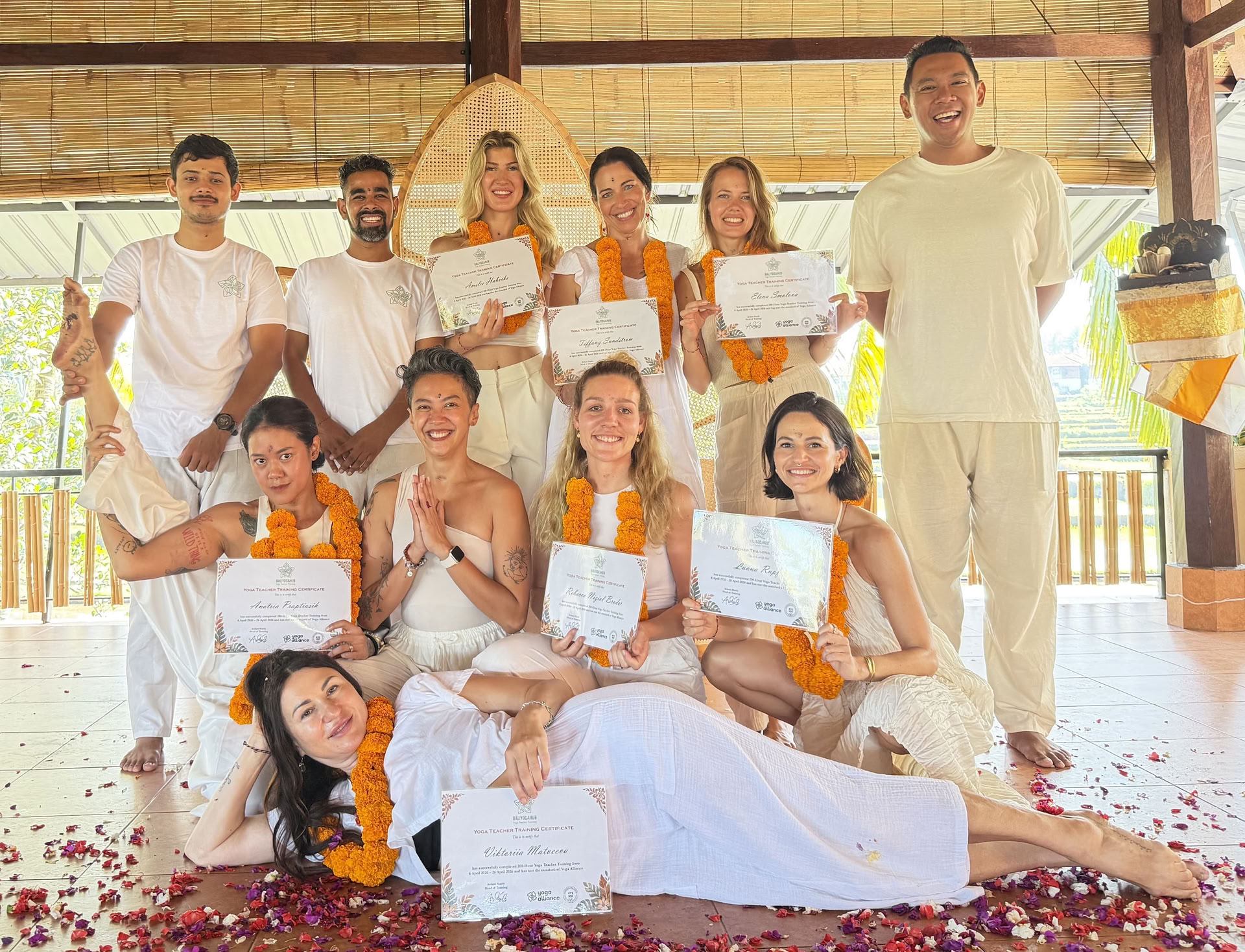 200-uurs yogadocentenopleiding op Bali