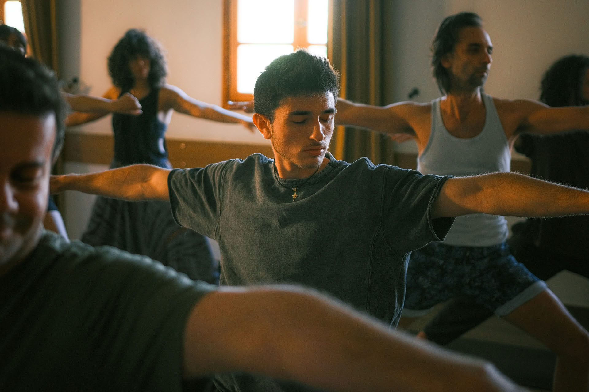 Yoga-les voor bedrijven op locatie