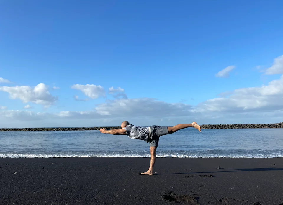 Iyengar-yogaretraite met Uday Bhosale