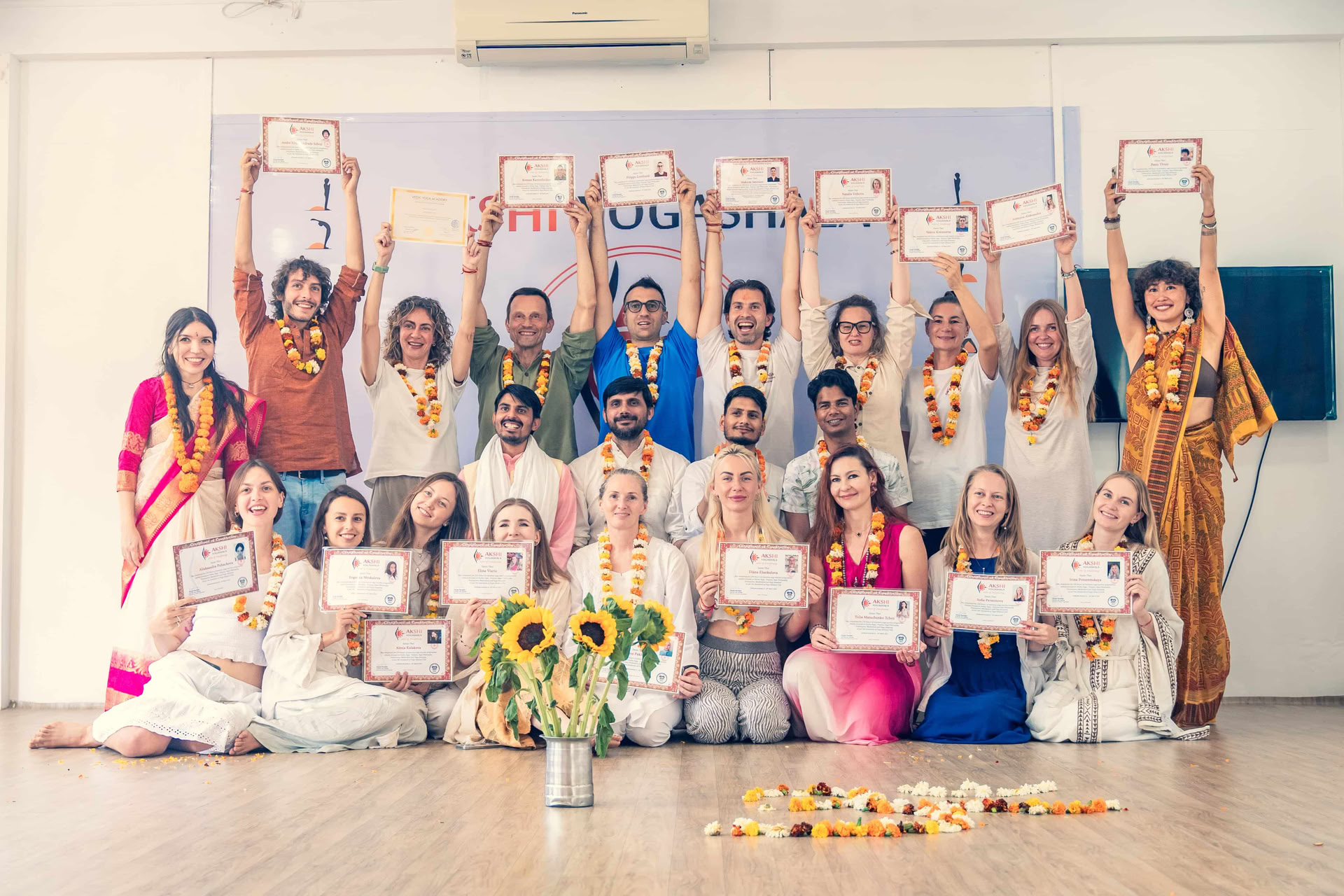100-uurs pranayama-lerarenopleiding in Rishikesh