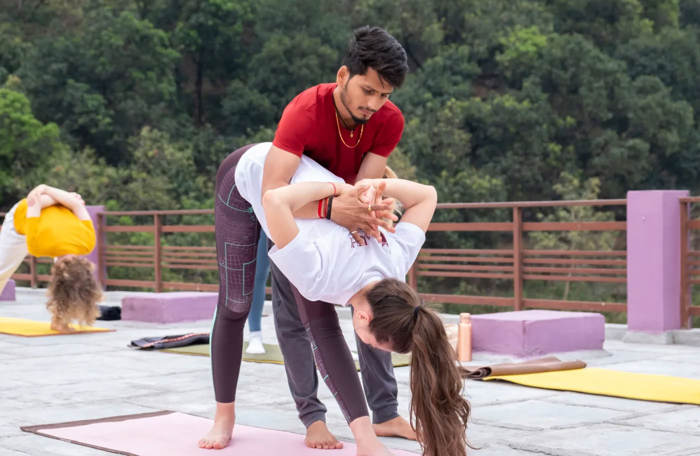 100-uurs yogadocentenopleiding voor beginners in Rishikesh, India