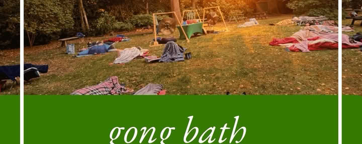 Wellnesswoensdagen - Gongbad