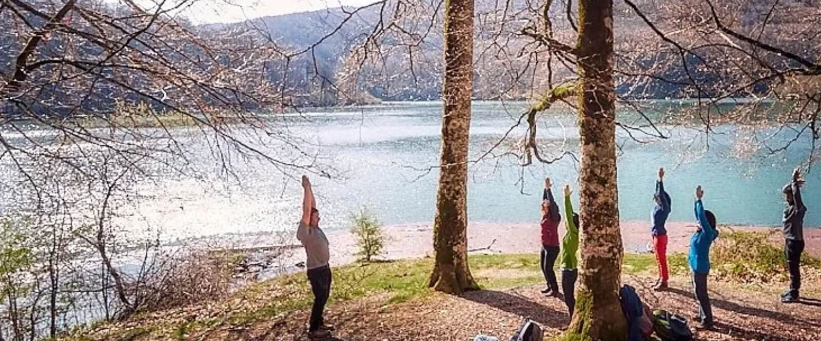 Yoga- en meditatie-retraite voor de augustusbankholiday (Pyreneeën, Irati-bos)