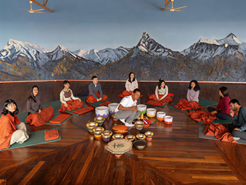 Yoga-onderdompelingsretraite