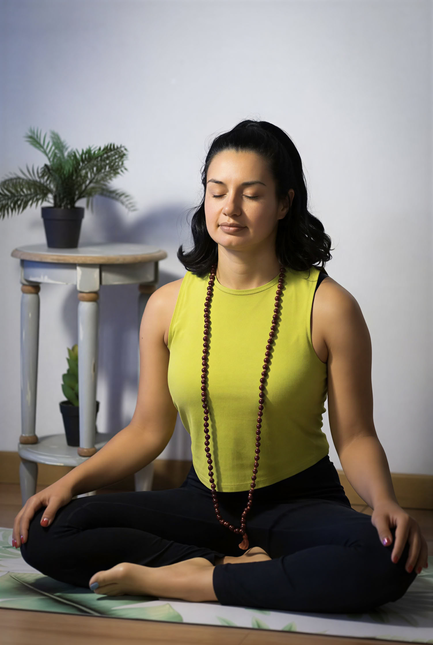 Herstellende Winteryogaretraite