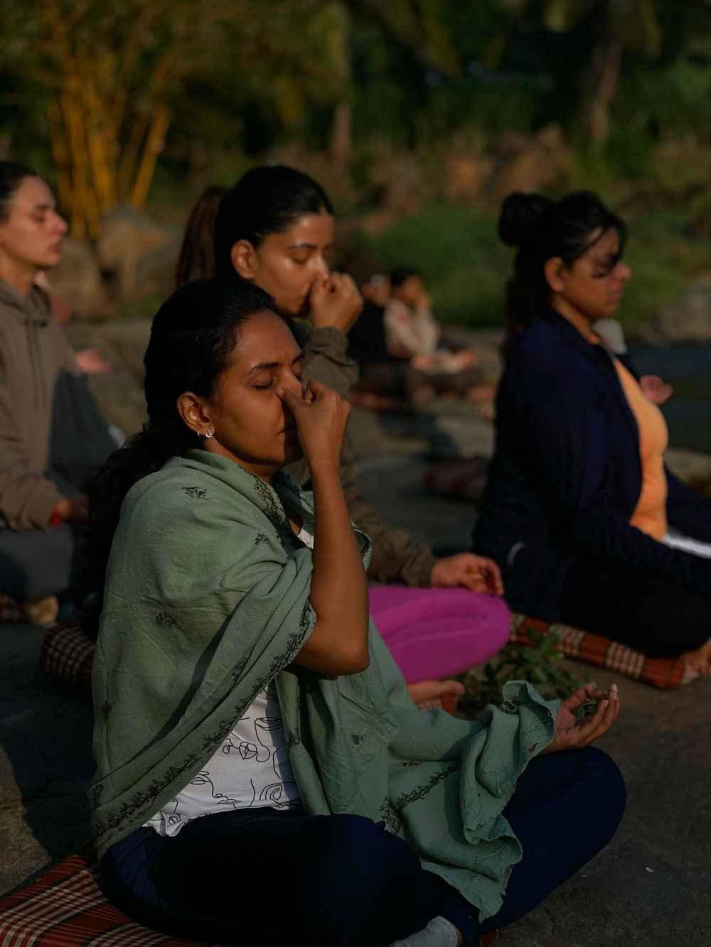 100-uurs residentiële pranayama-docentenopleiding