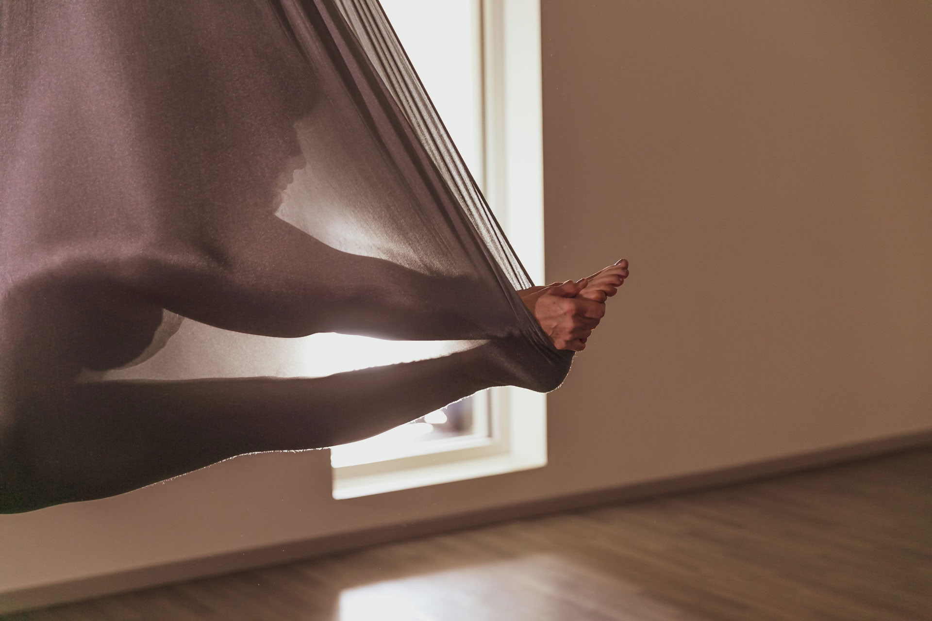 Aerial yoga