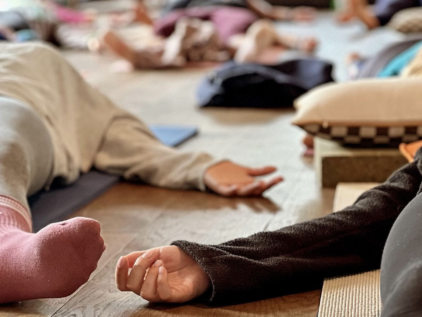 Yoga- en Pilates-retreat in de Beierse Woud in de herfst