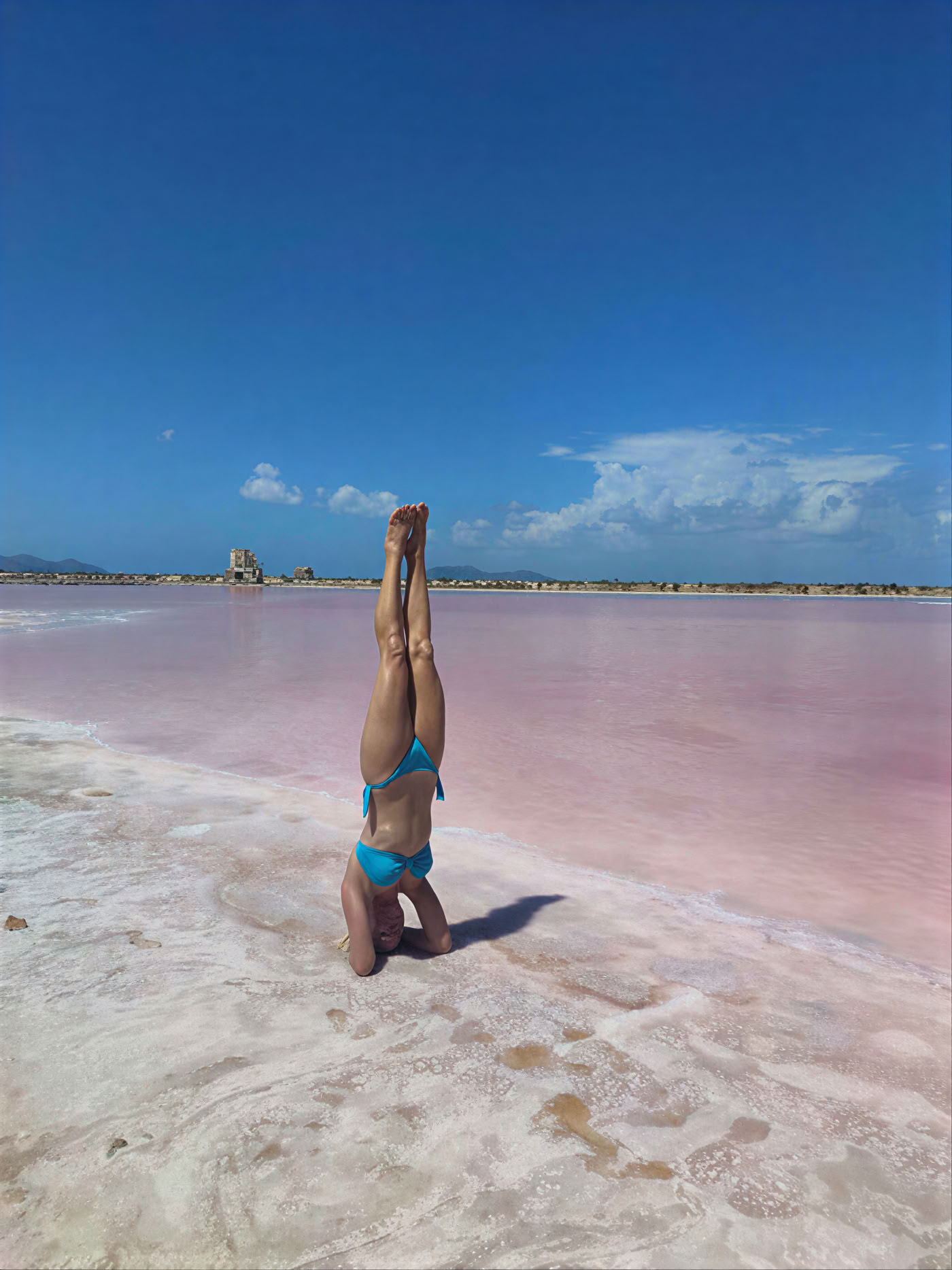 Yoga op het strand