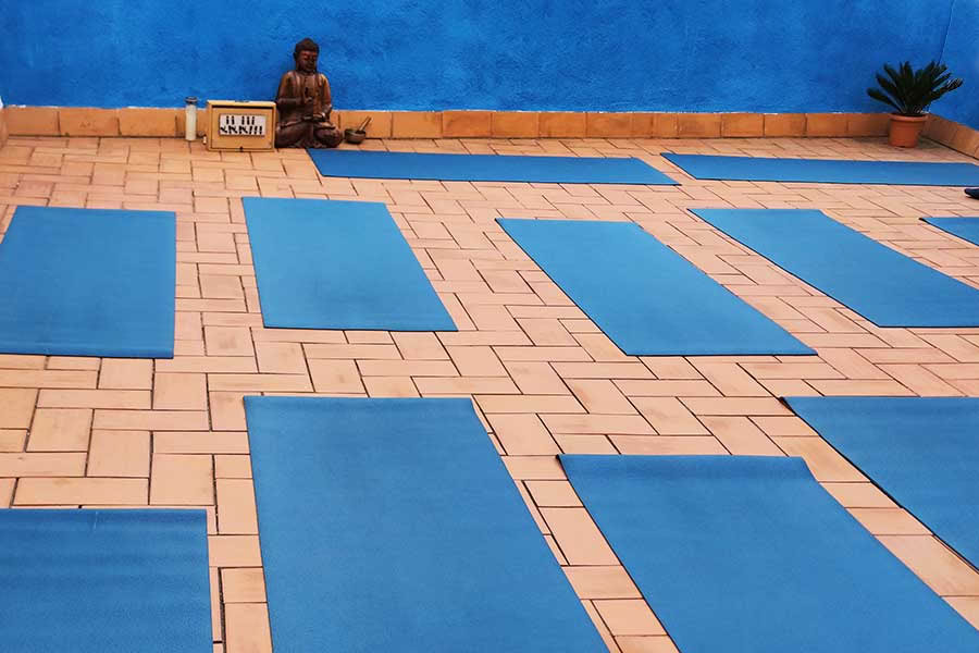 Verhuur van yogaruimte
