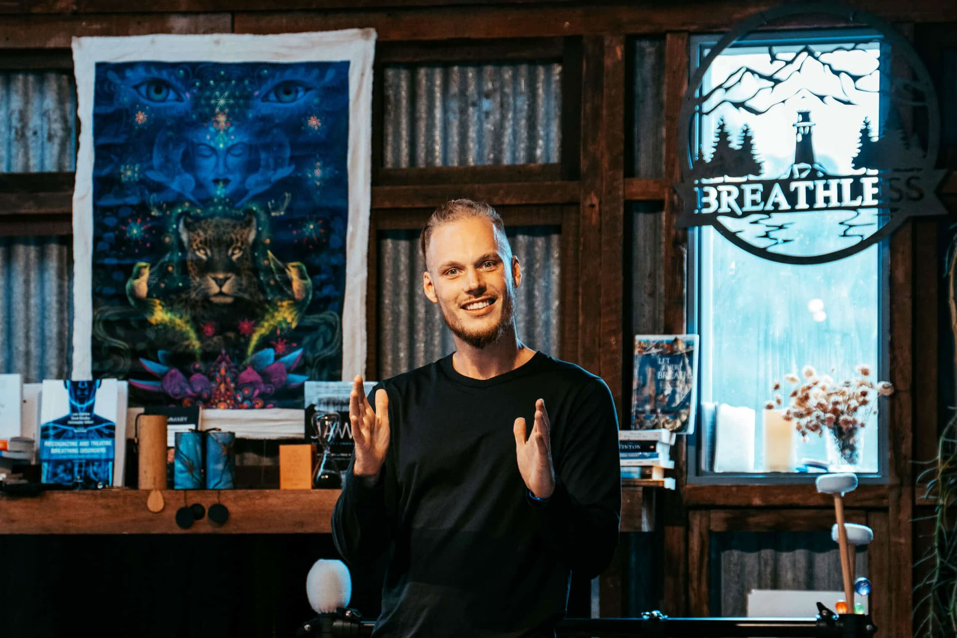 Doorbraak-breathwork in Brisbane met Lou Porter
