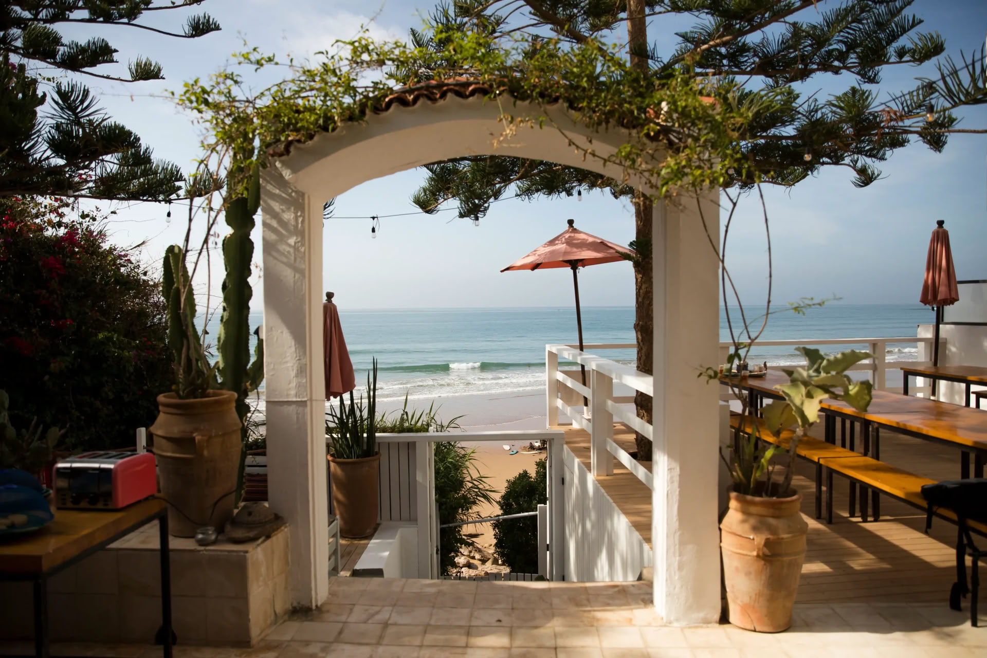 Yoga- en surfretreat Marokko