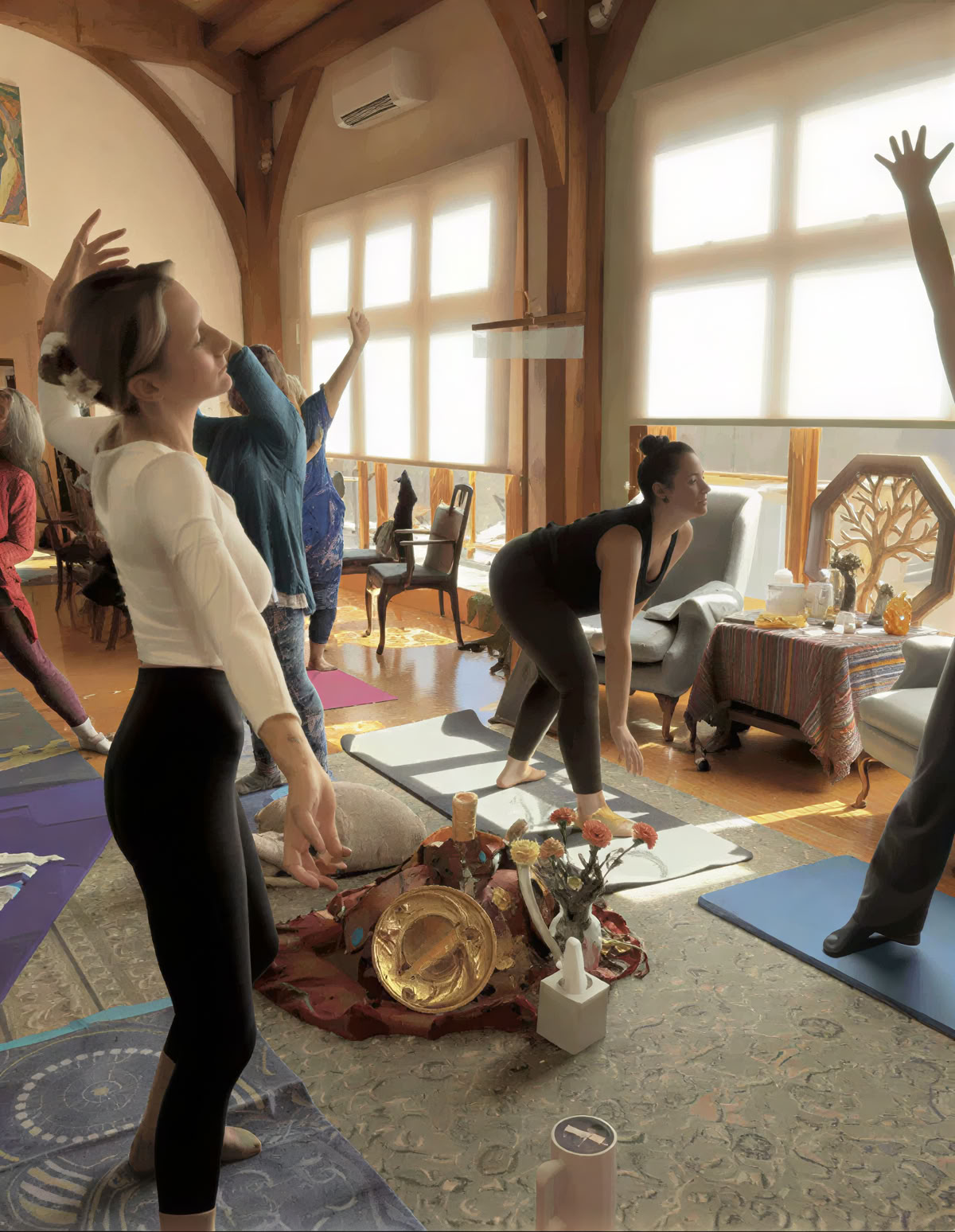 Chakra’s in Beweging bij In Balance Studio, Blacksburg