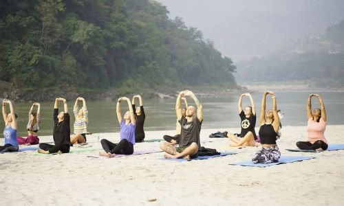 10-daagse yogaretreats in Rishikesh, India