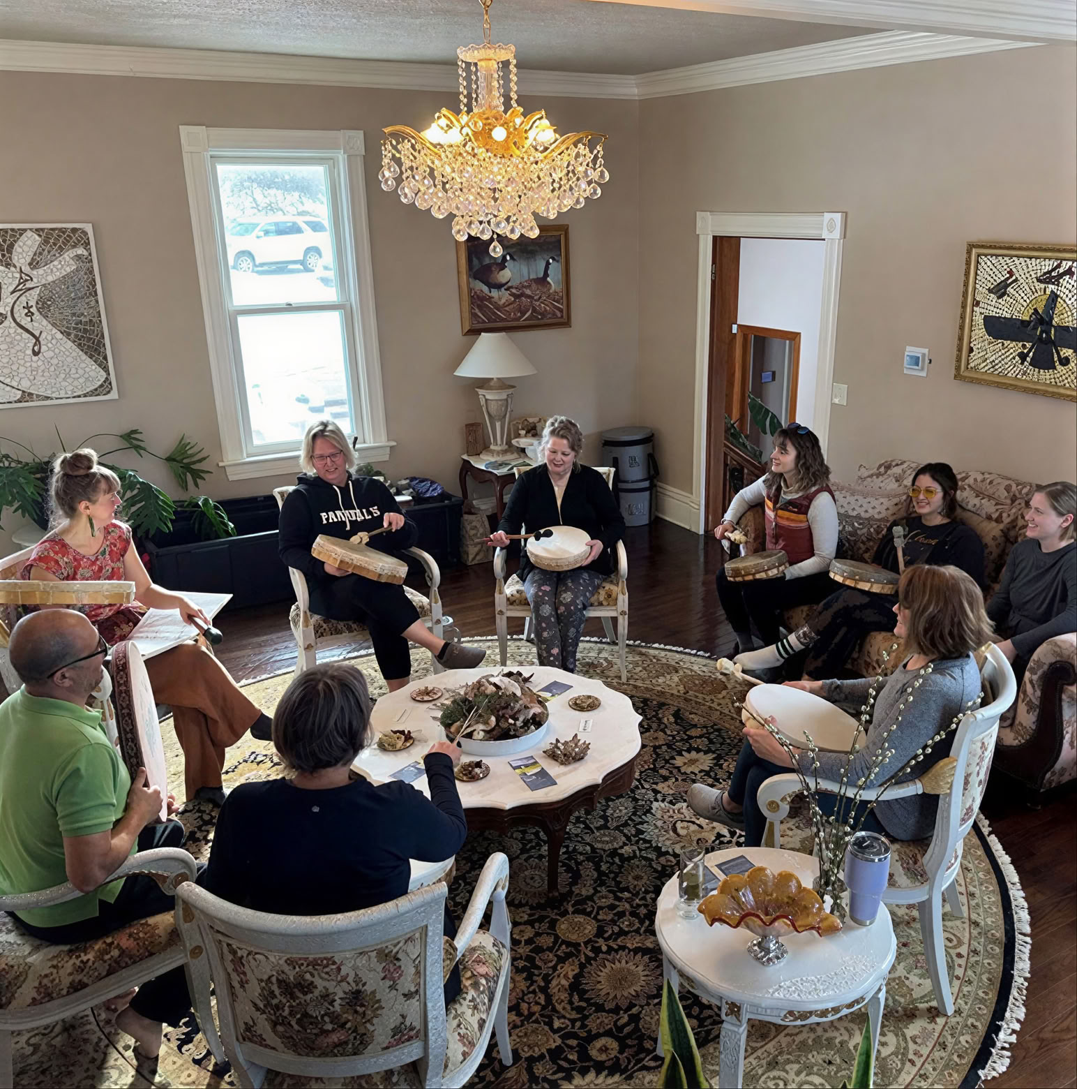 Trommel maken | Ritmeretraite | Handwerk — Lake Osceola Retreat