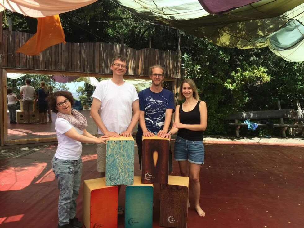 Cajon spelen is leuk!