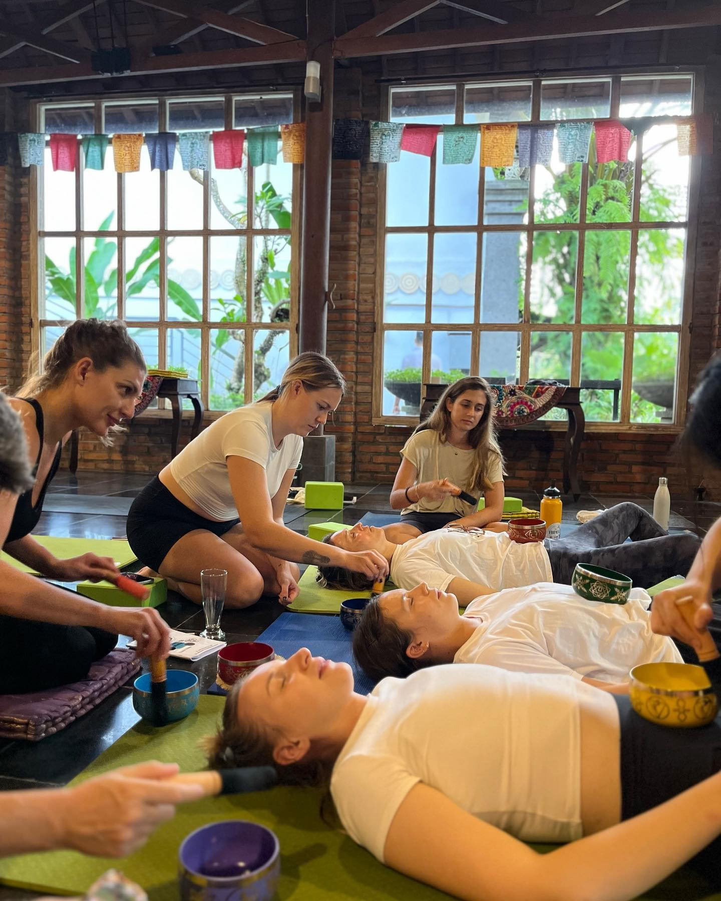7-daagse aerial yoga-lerarenopleiding op Bali