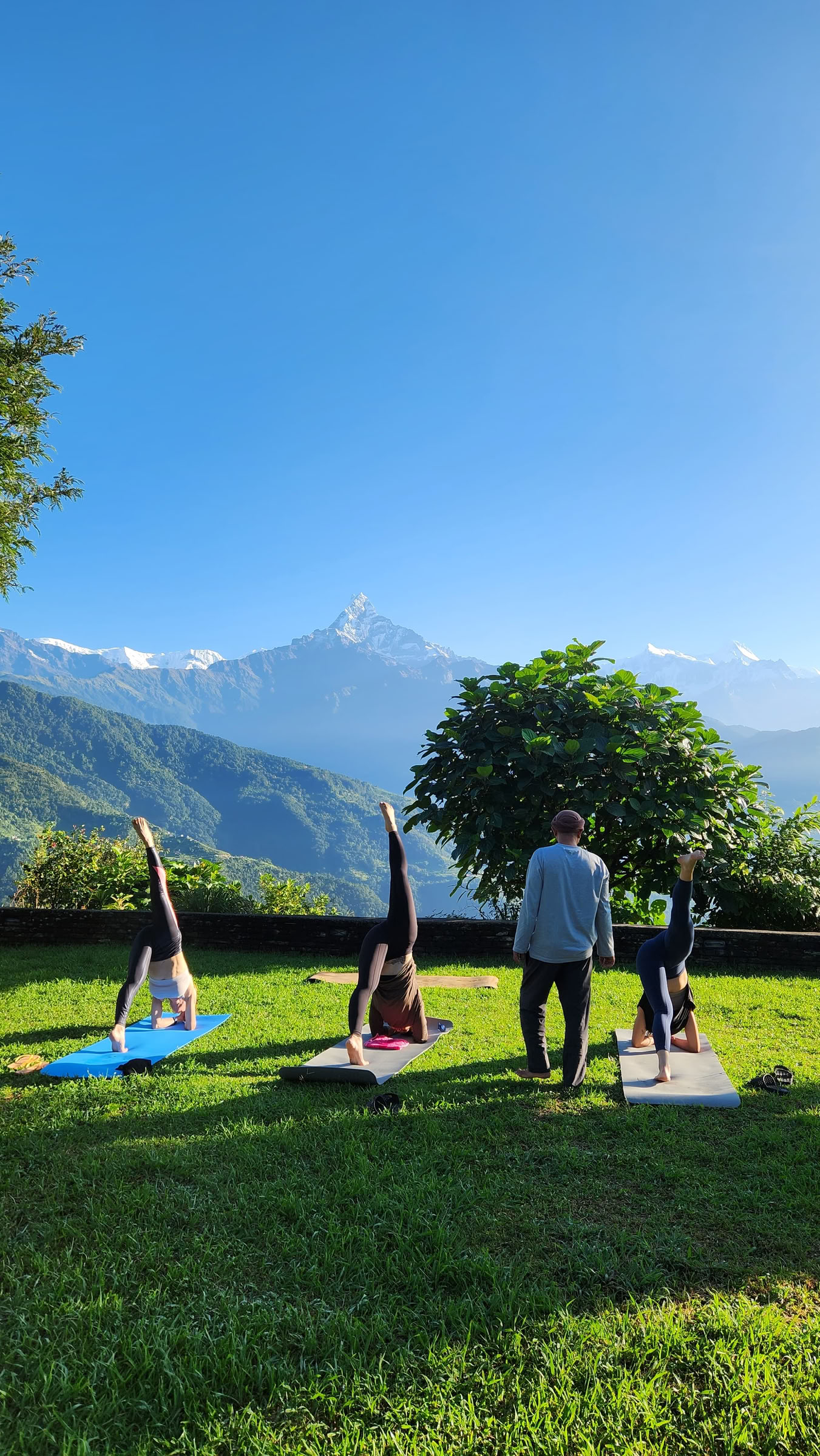 Yoga-retraite in Dhampus