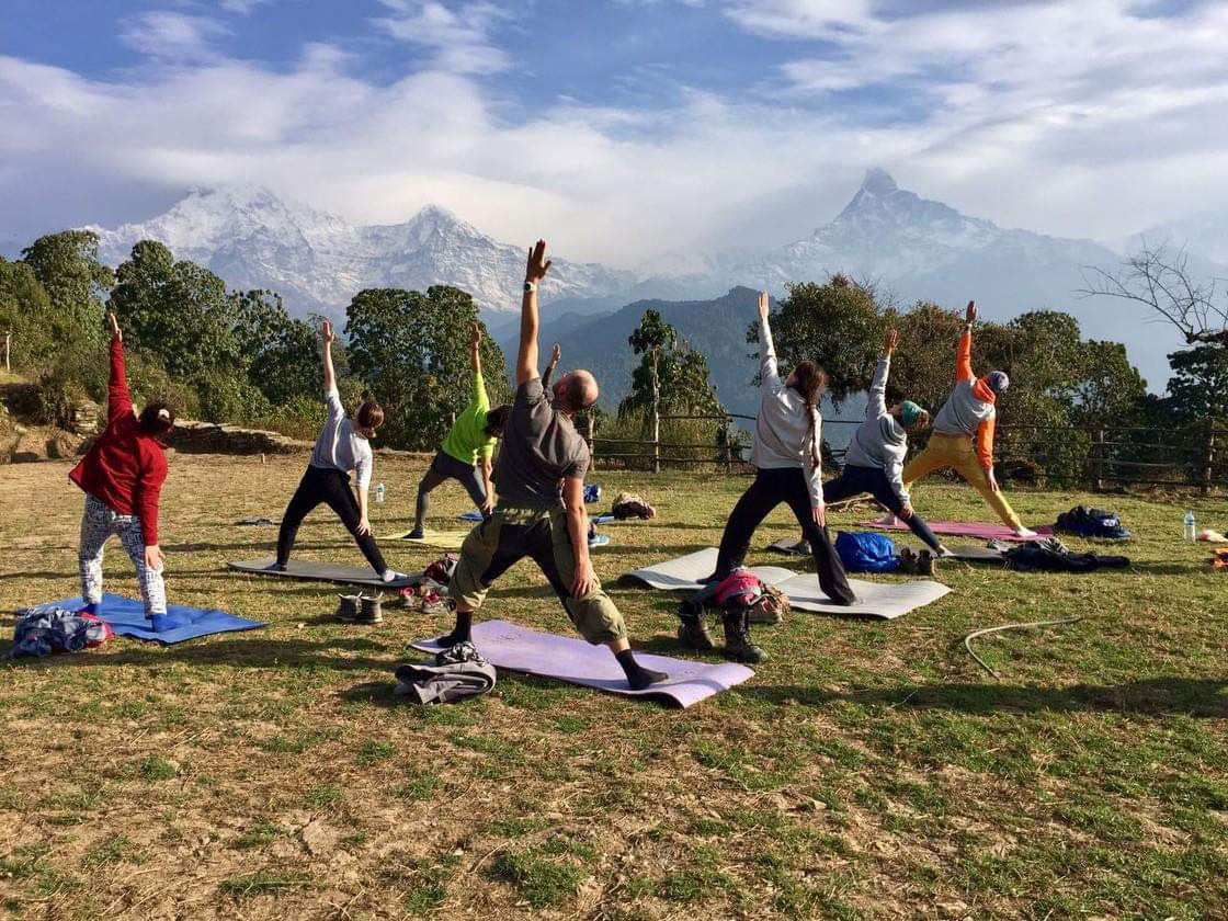 Yoga-retraite in Dhampus